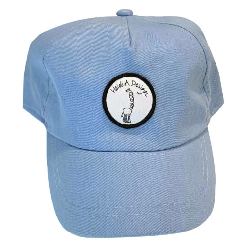 light blue baby cap