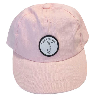 light pink cap
