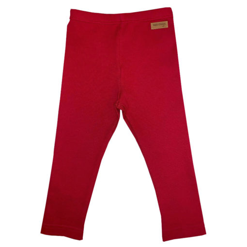 Red leggings