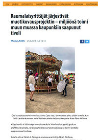 Raumalainen.fi, May 2019
