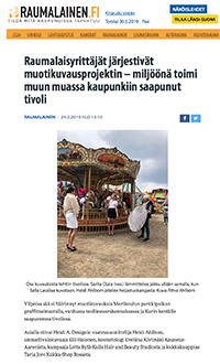 Raumalainen.fi, May 2019