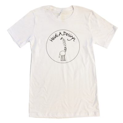 White unisex t-shirt