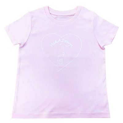 Light pink logo t-shirt