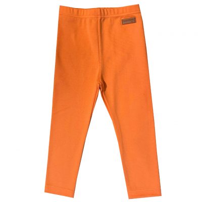 Orange leggings